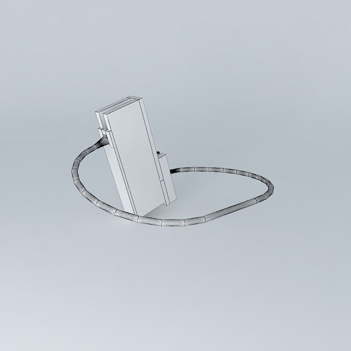 elvador chain mechanism Free 3D model_3