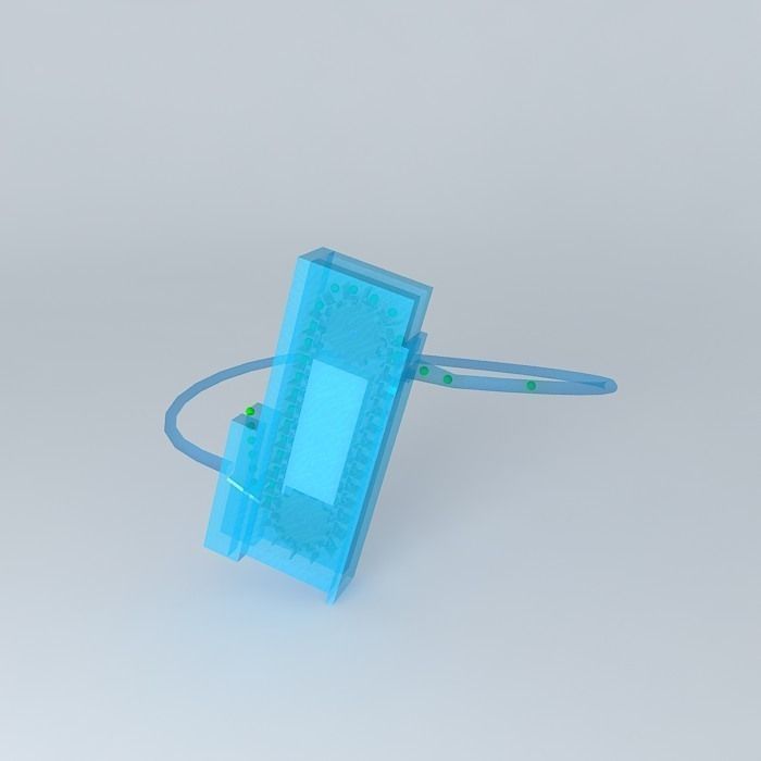 elvador chain mechanism Free 3D model_1