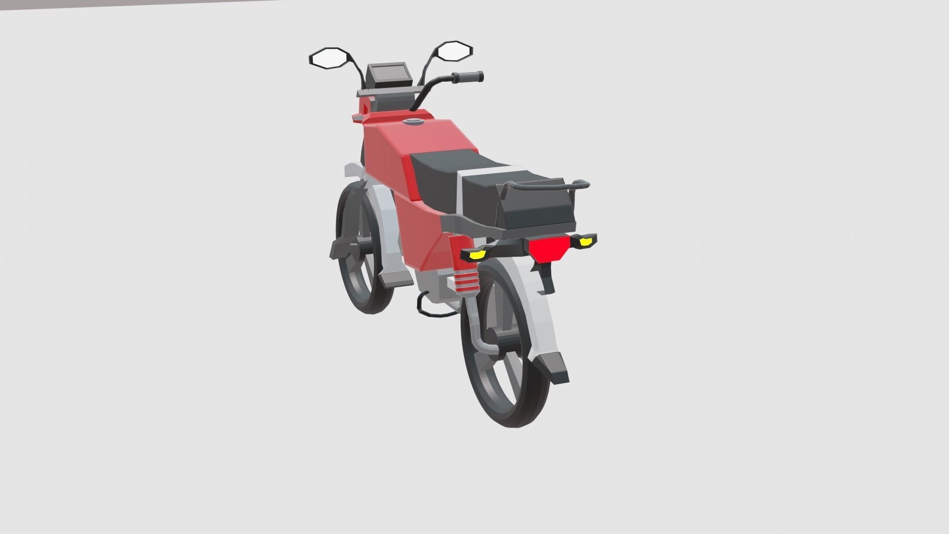 Loly Poly Super Power Bike free download Free low-poly 3D model_1