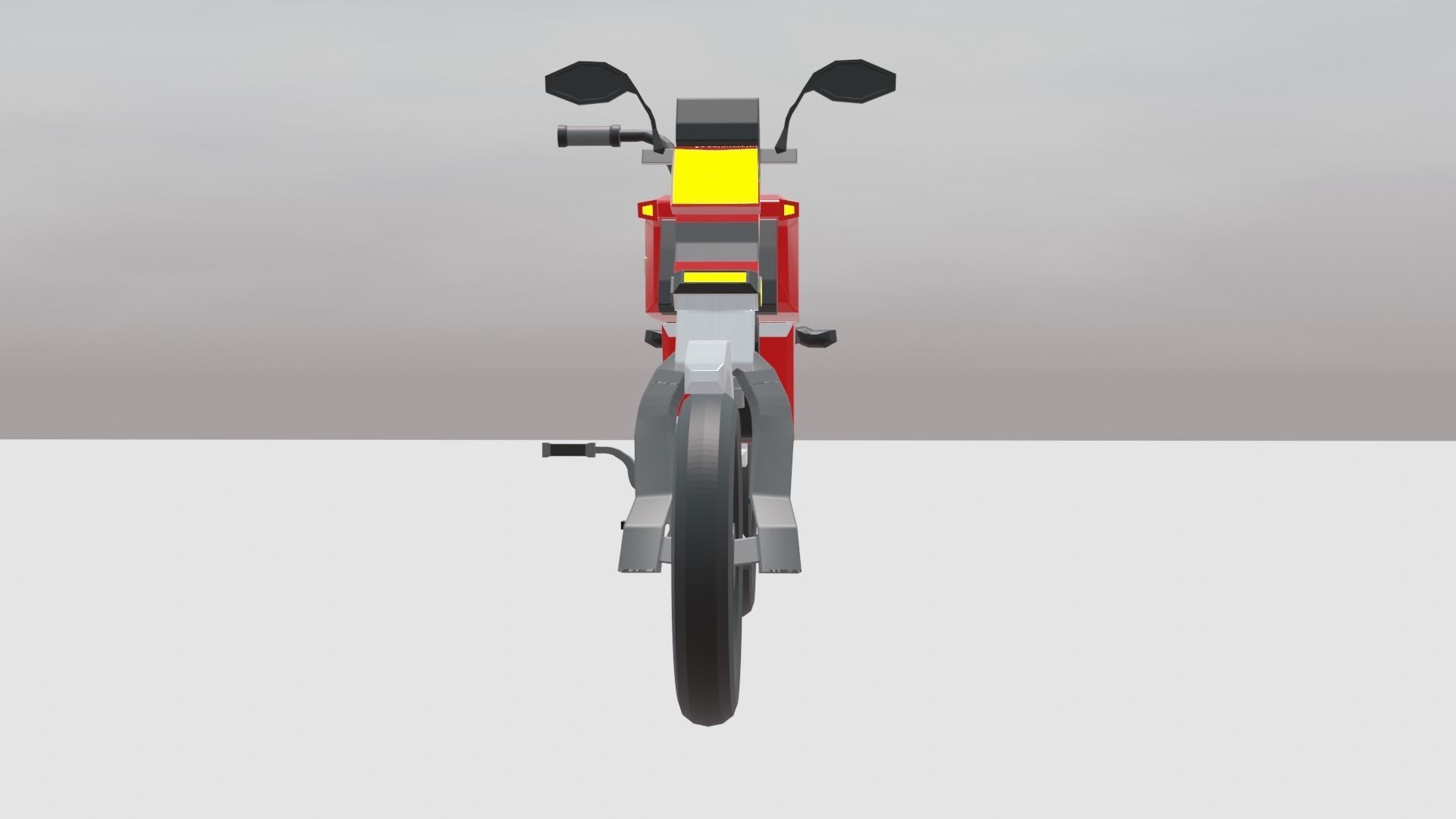 Loly Poly Super Power Bike free download Free low-poly 3D model_3