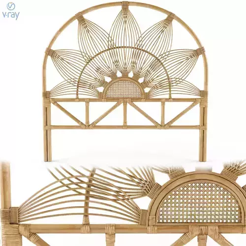 rattan headboard 8