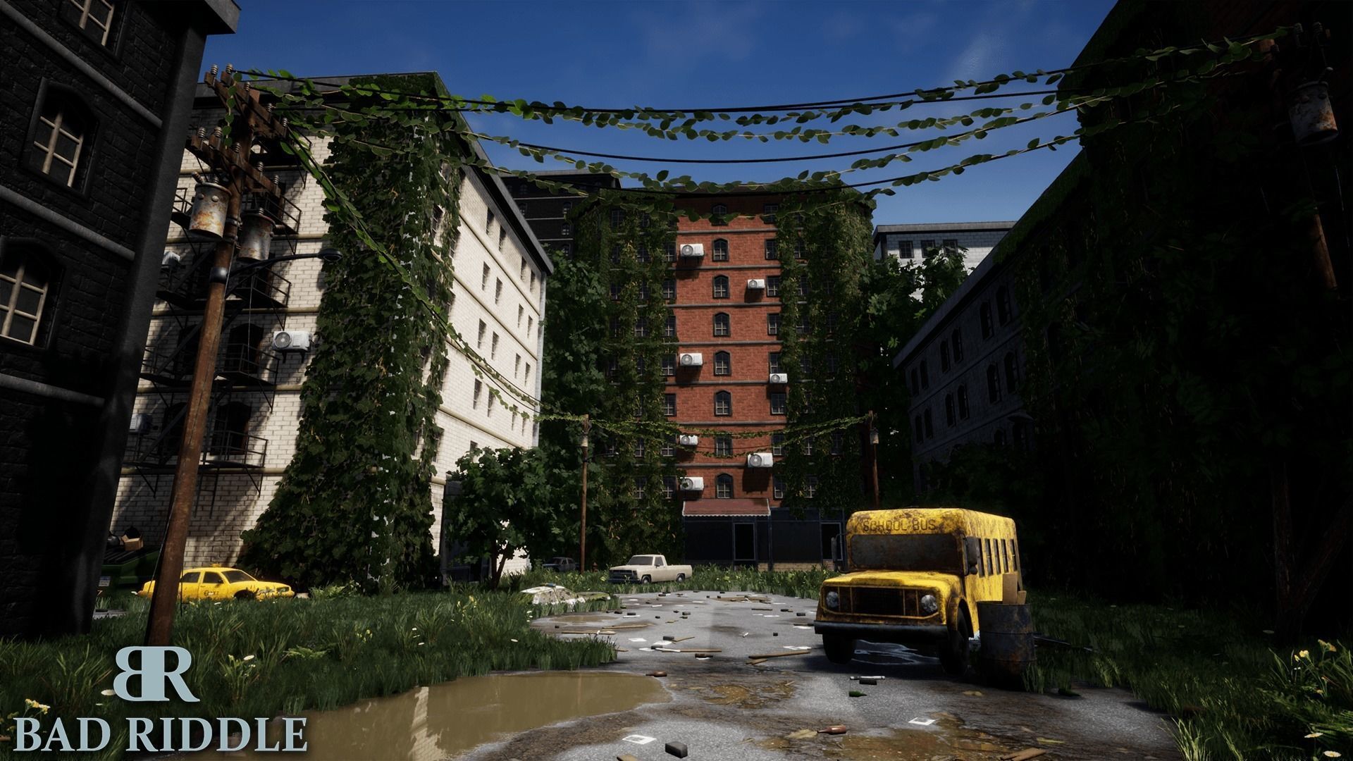 Post Apocalyptic World Vol I for Unreal Engine Low-poly 3D model_3
