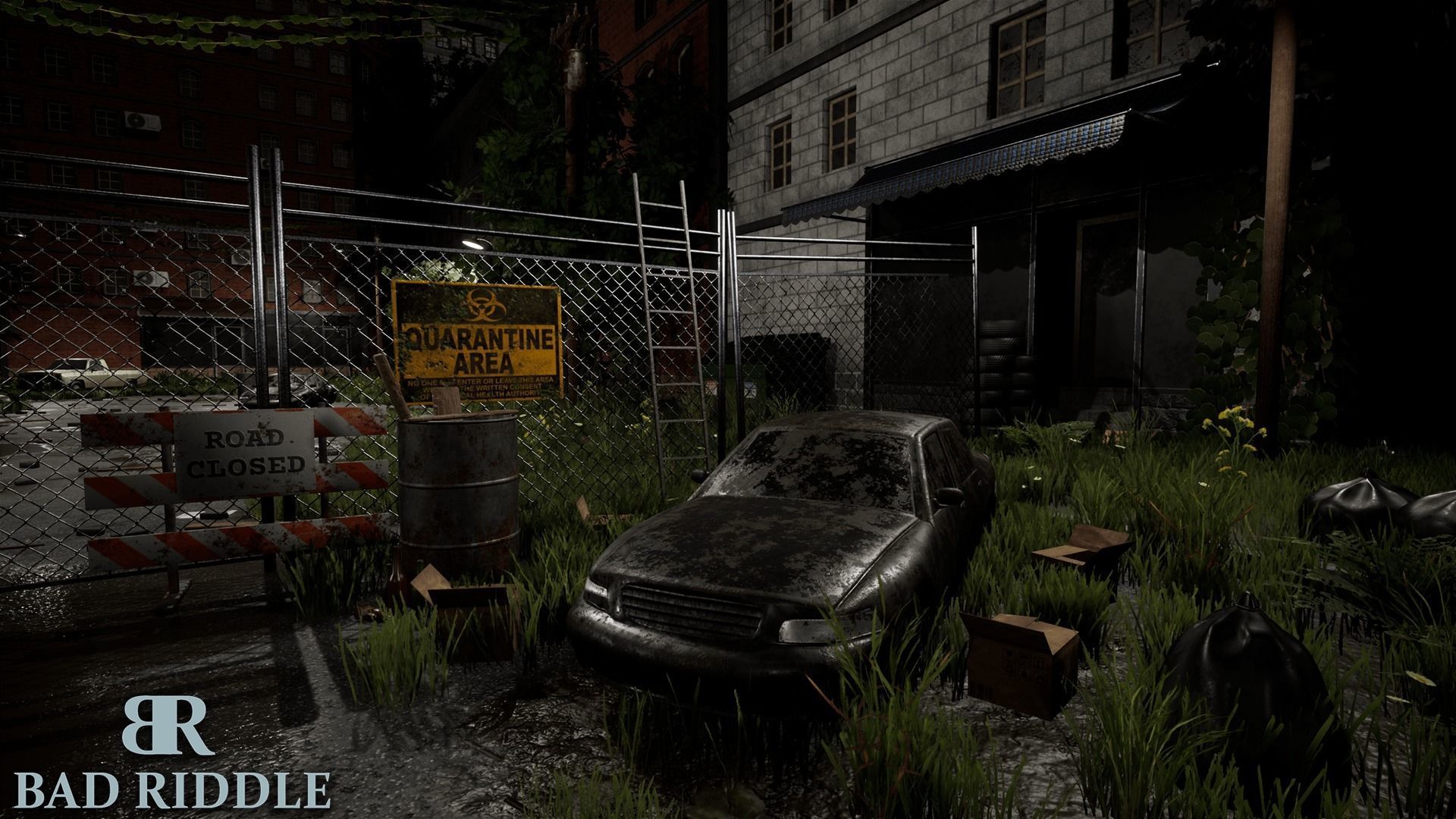 Post Apocalyptic World Vol I for Unreal Engine Low-poly 3D model_6