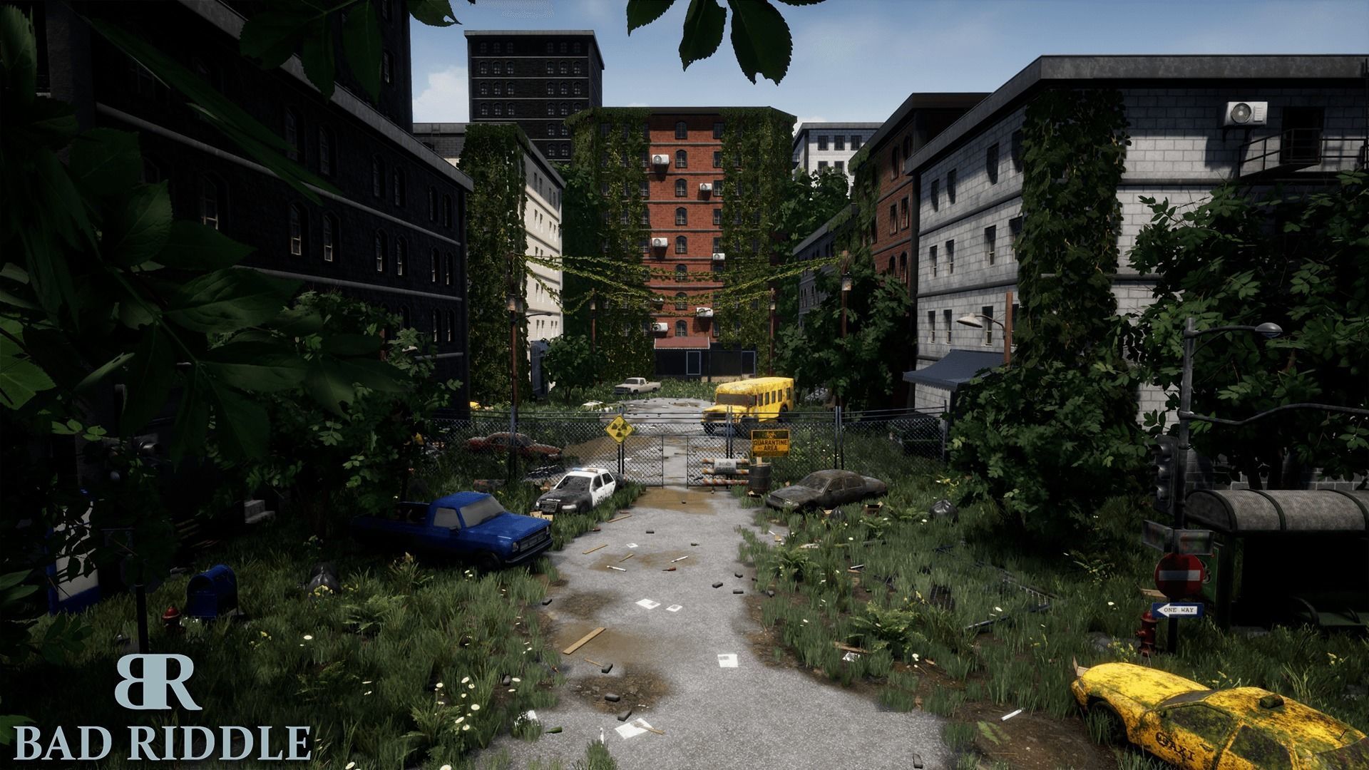 Post Apocalyptic World Vol I for Unreal Engine Low-poly 3D model_2