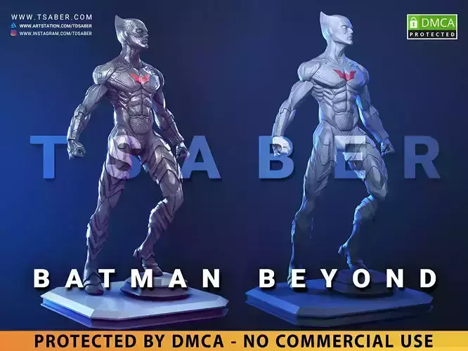 Batman Beyond Statue - DC Collectibles 3D print model
