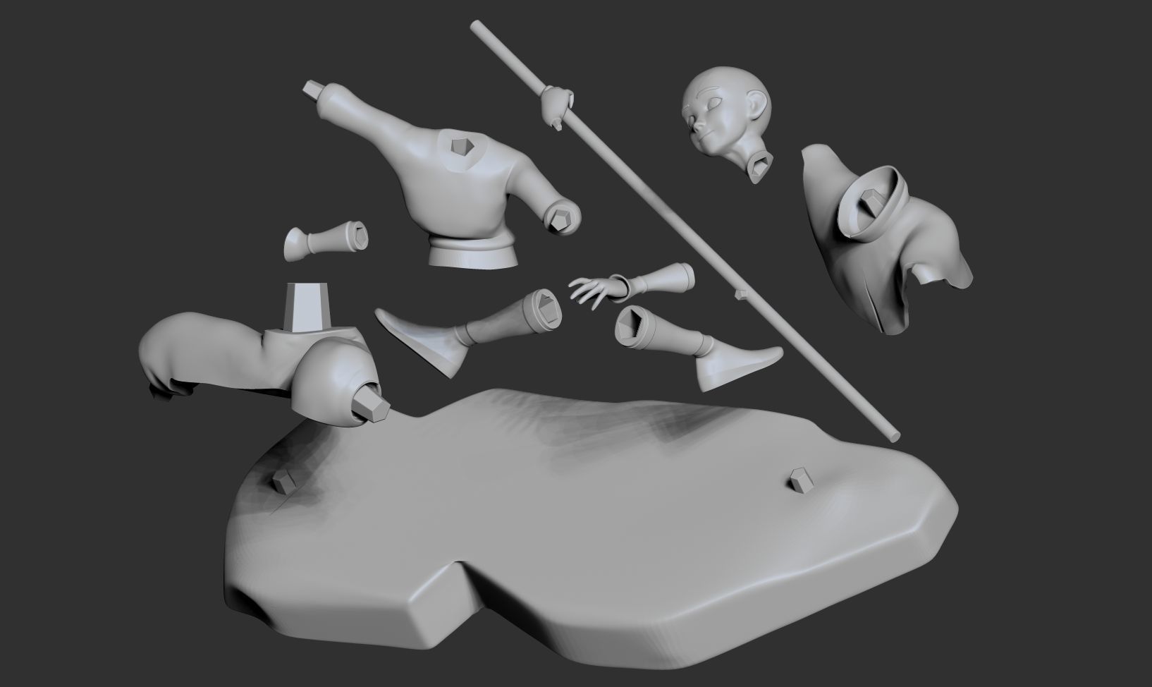 Avatar - The Last Airbender 3D print model_2