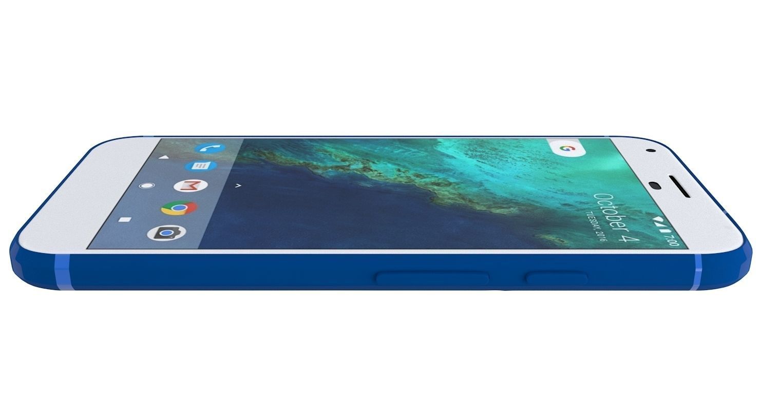 Google Pixel XL Really Blue 3D model_7