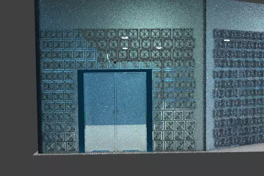 Modern Dental Clinic 3D Model Low-poly 3D model_0