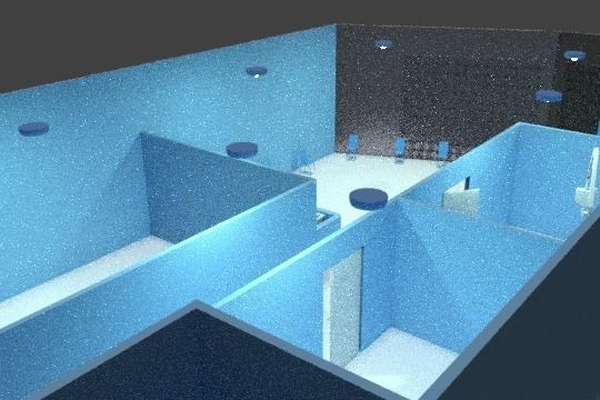 Modern Dental Clinic 3D Model Low-poly 3D model_13