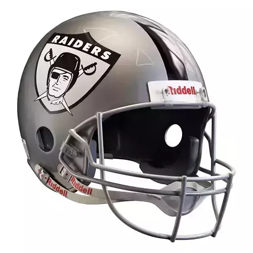 Riddell vsr 4 helmet-oakland raiders