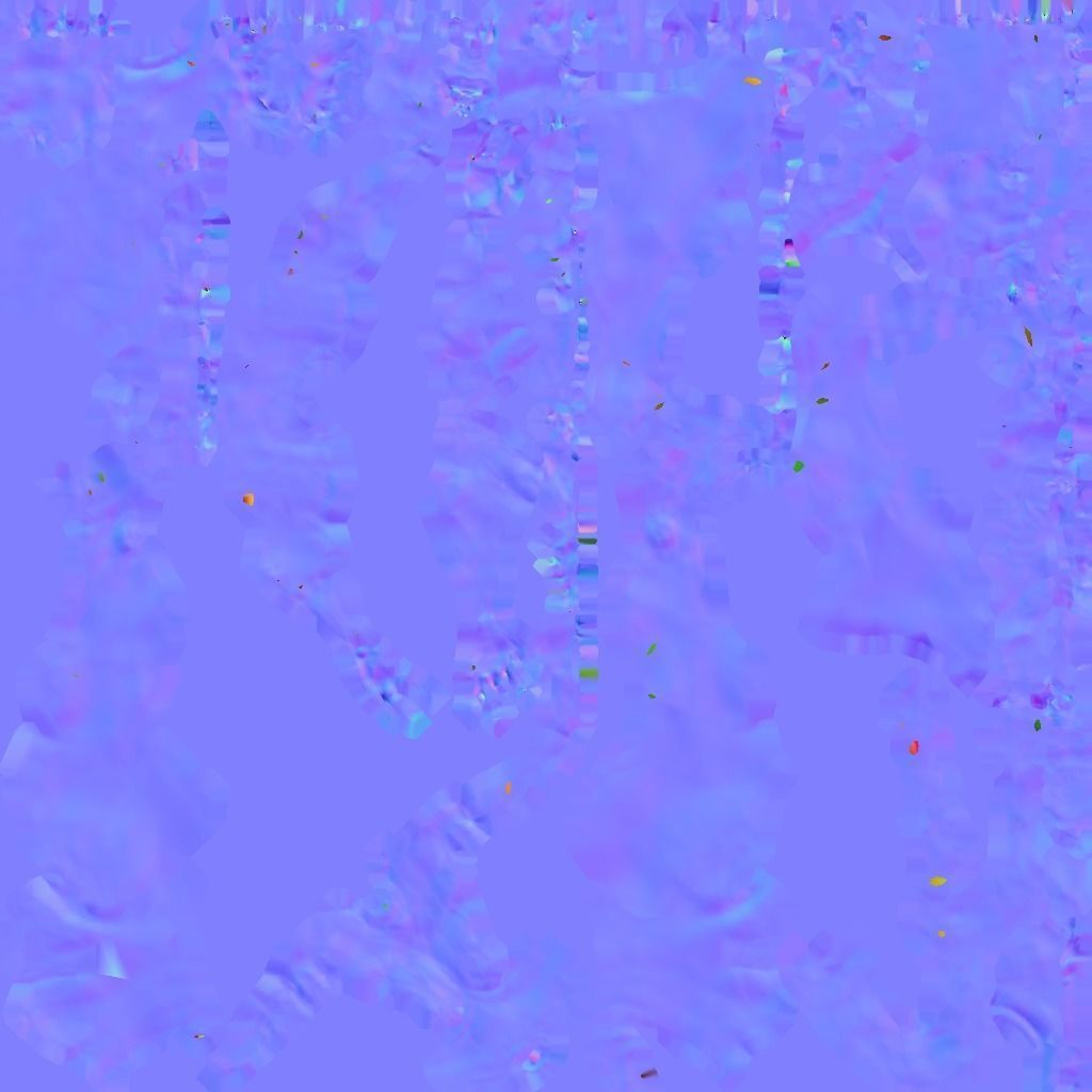 Galmaon Fat Women Low-poly 3D model_14