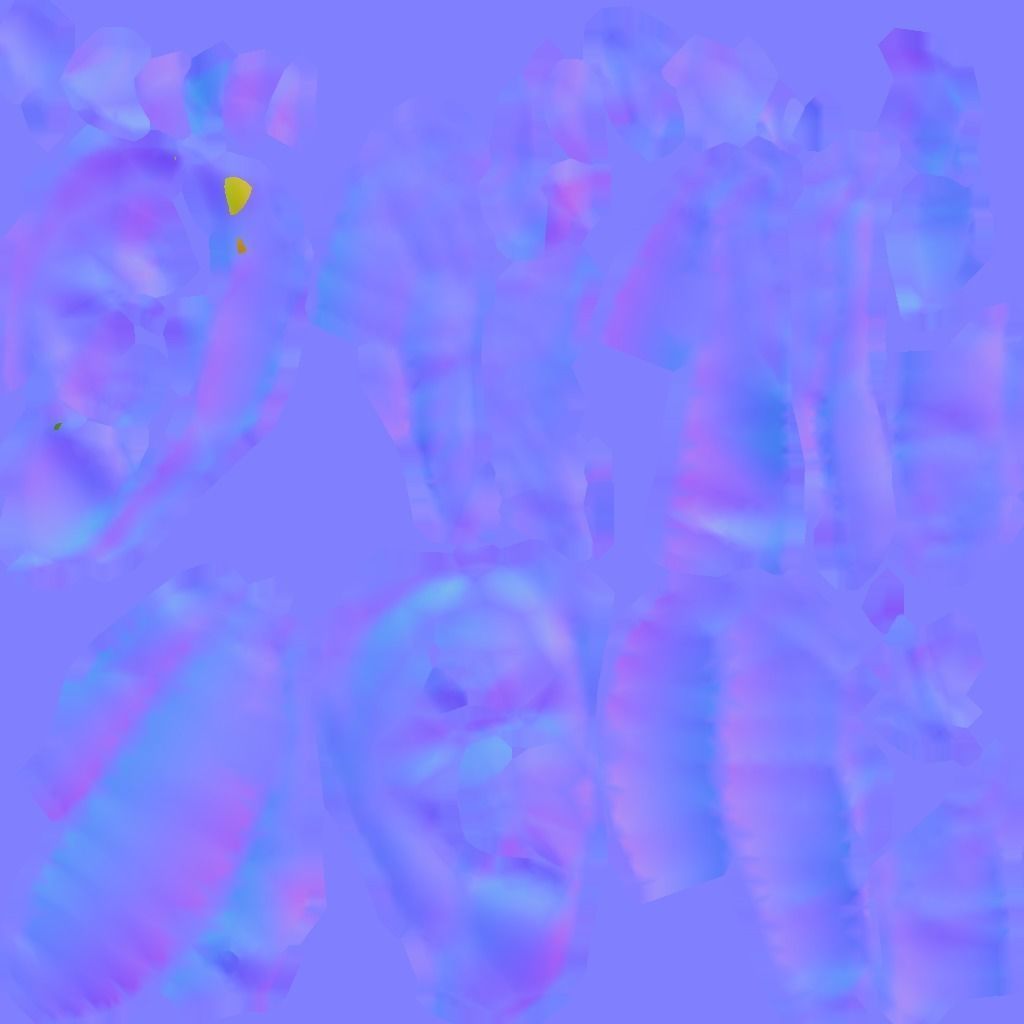 Galmaon Fat Women Low-poly 3D model_16