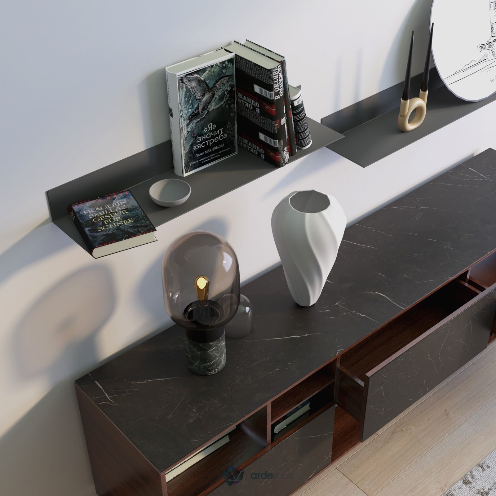 Manhattan sideboard 3D model_6