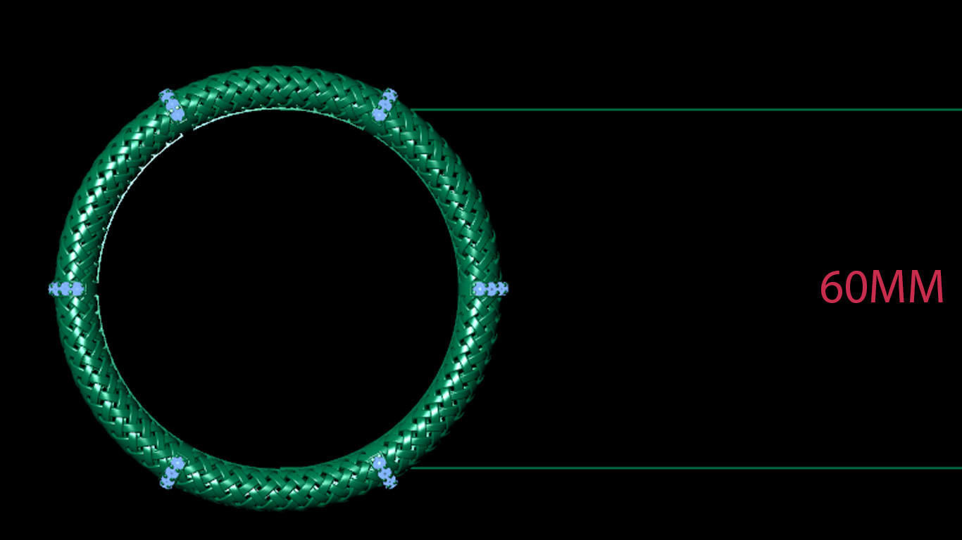 Gold Texture Bangle Bracelet JEWELRY FOR ALL CAM MACHINE  3D print model_4