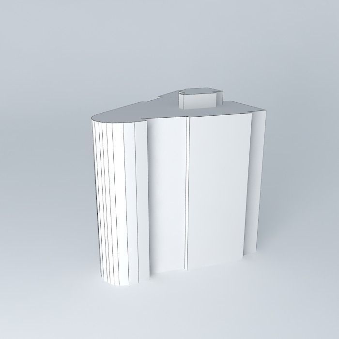 Building in Mislata Spain Free 3D model_4