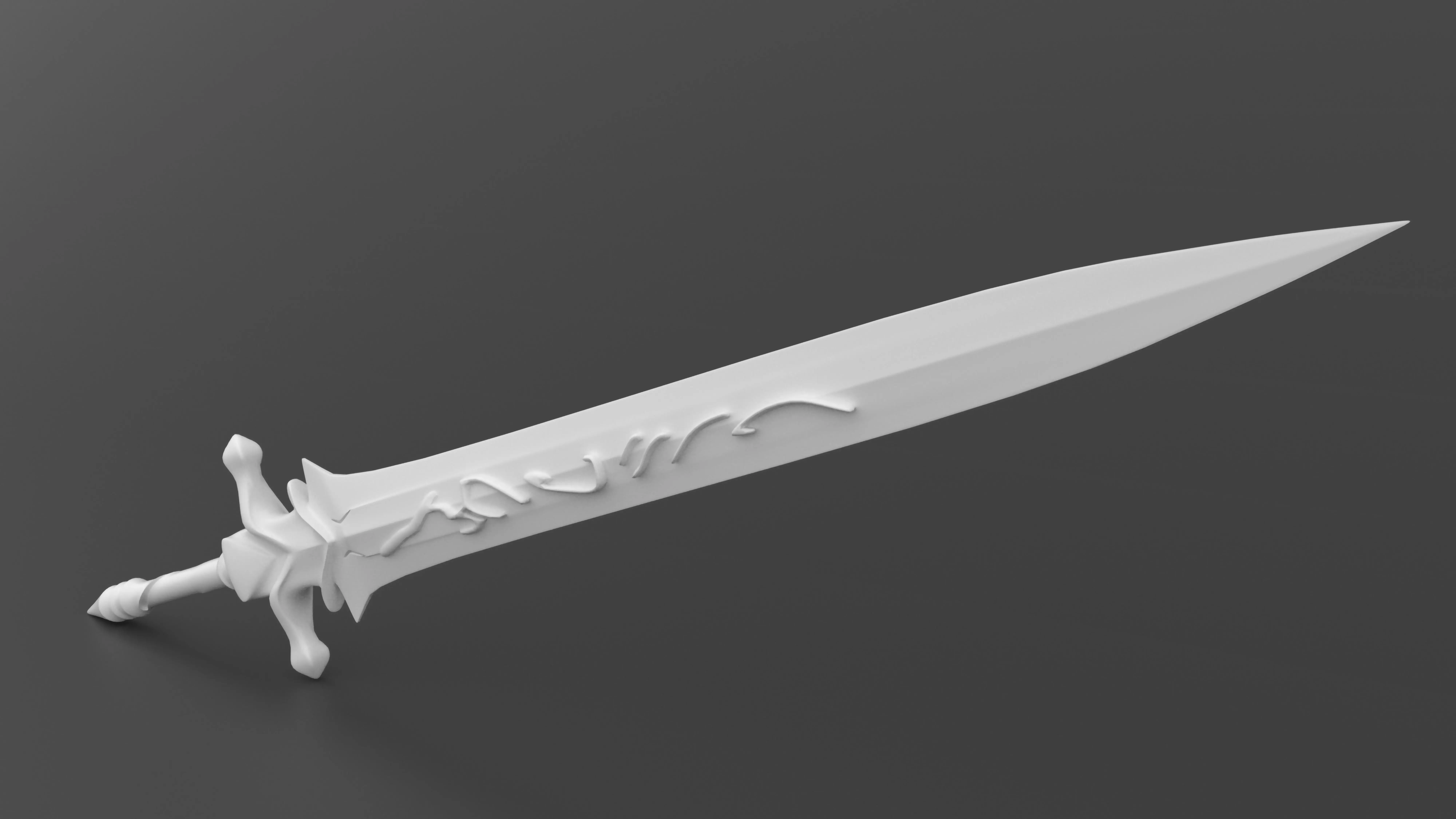 Void Sword - Castlevania Lords of Shadow 2 3D print model_0