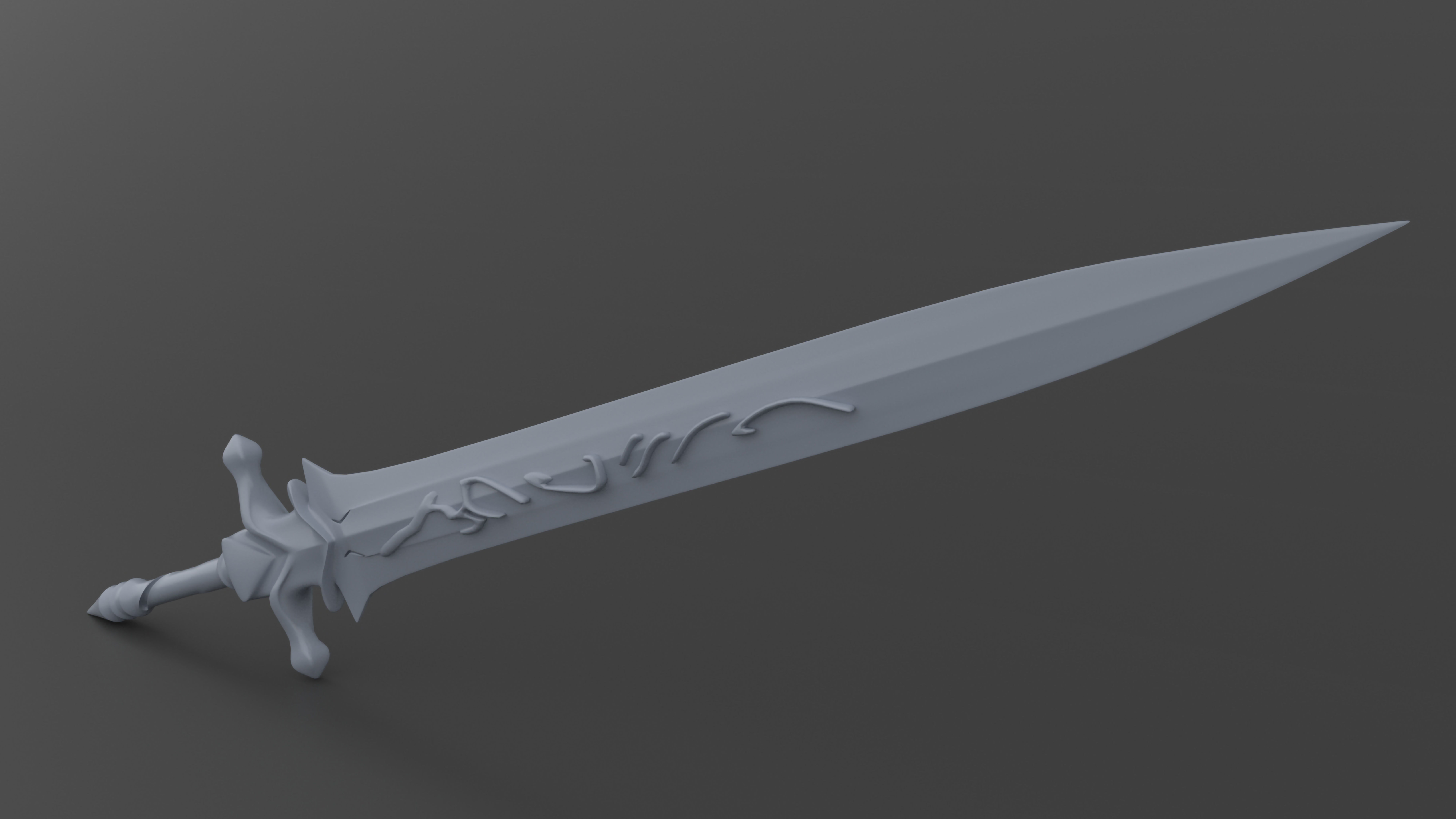 Void Sword - Castlevania Lords of Shadow 2 3D print model_3