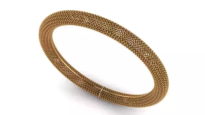 Gold Bangle Bracelet