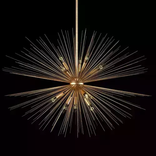pottery barn explosion chandelier