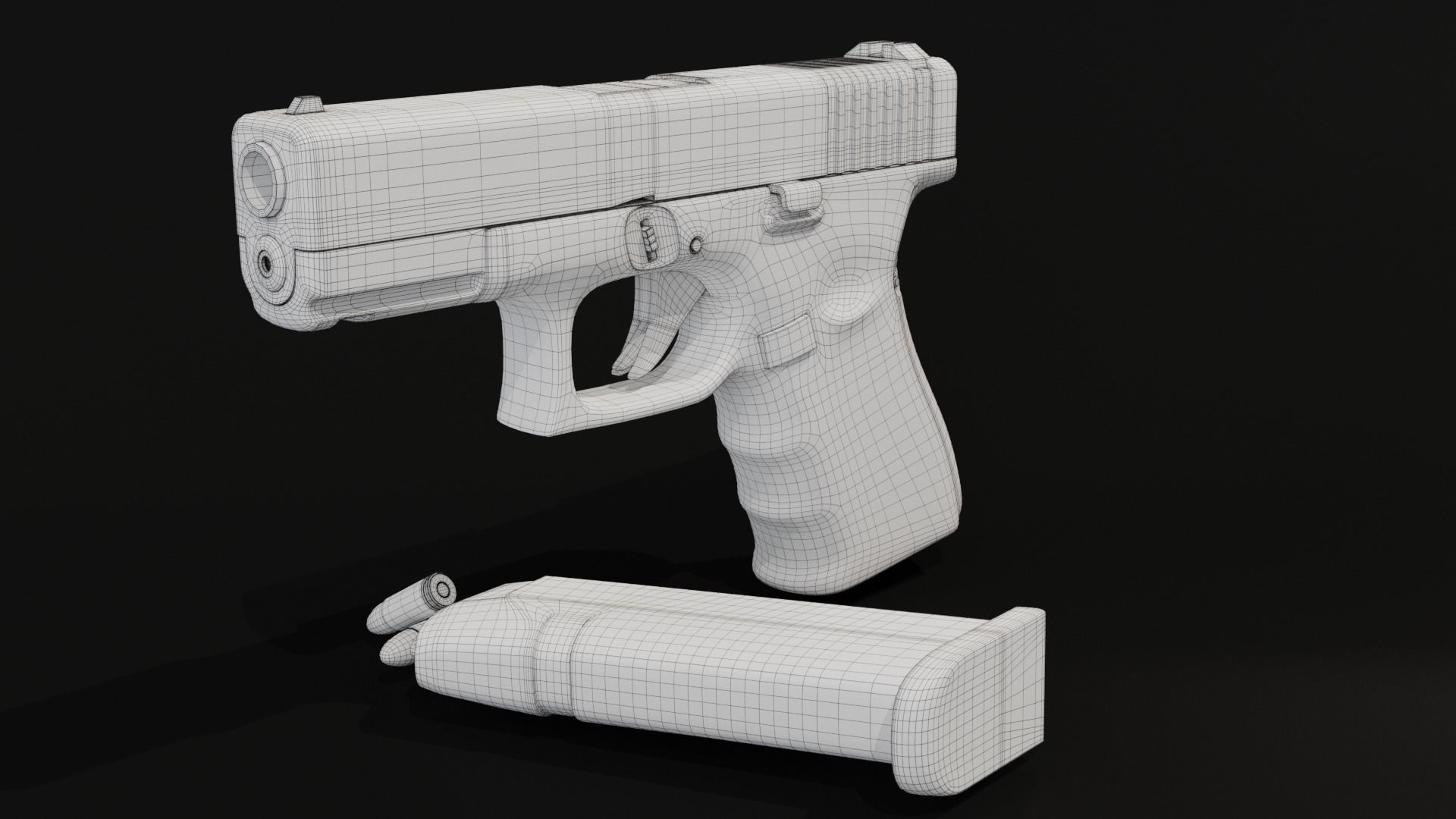 Glock 19 3D model_20