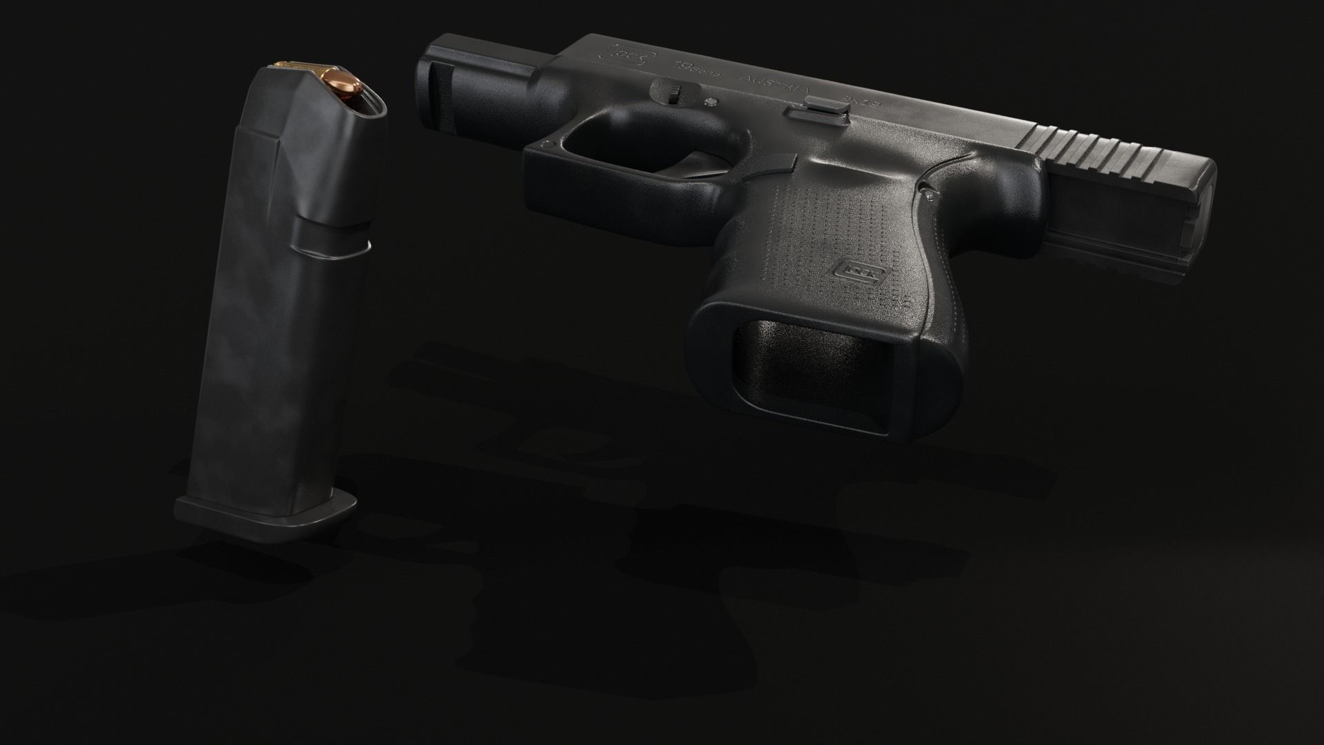 Glock 19 3D model_11