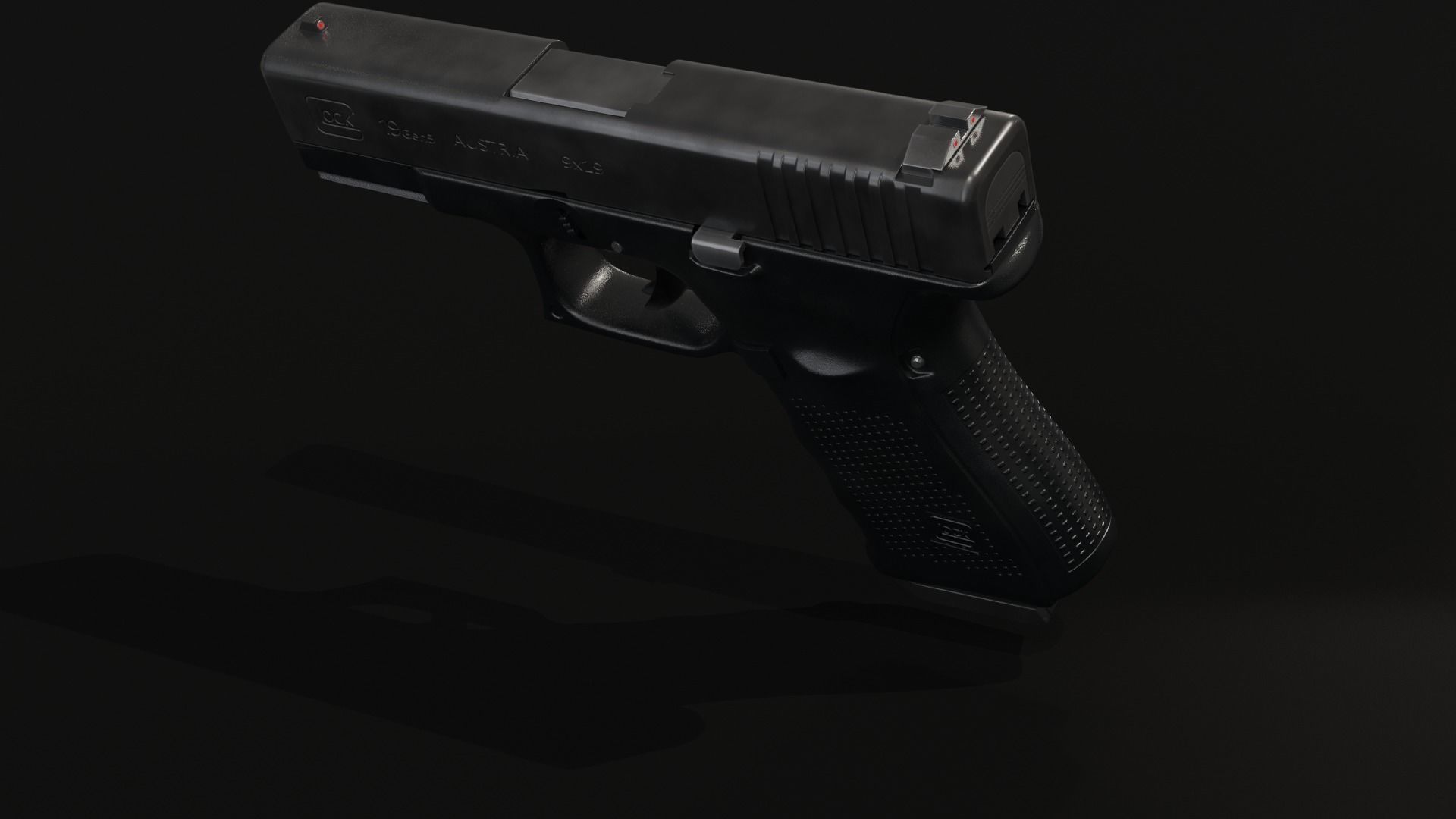 Glock 19 3D model_5