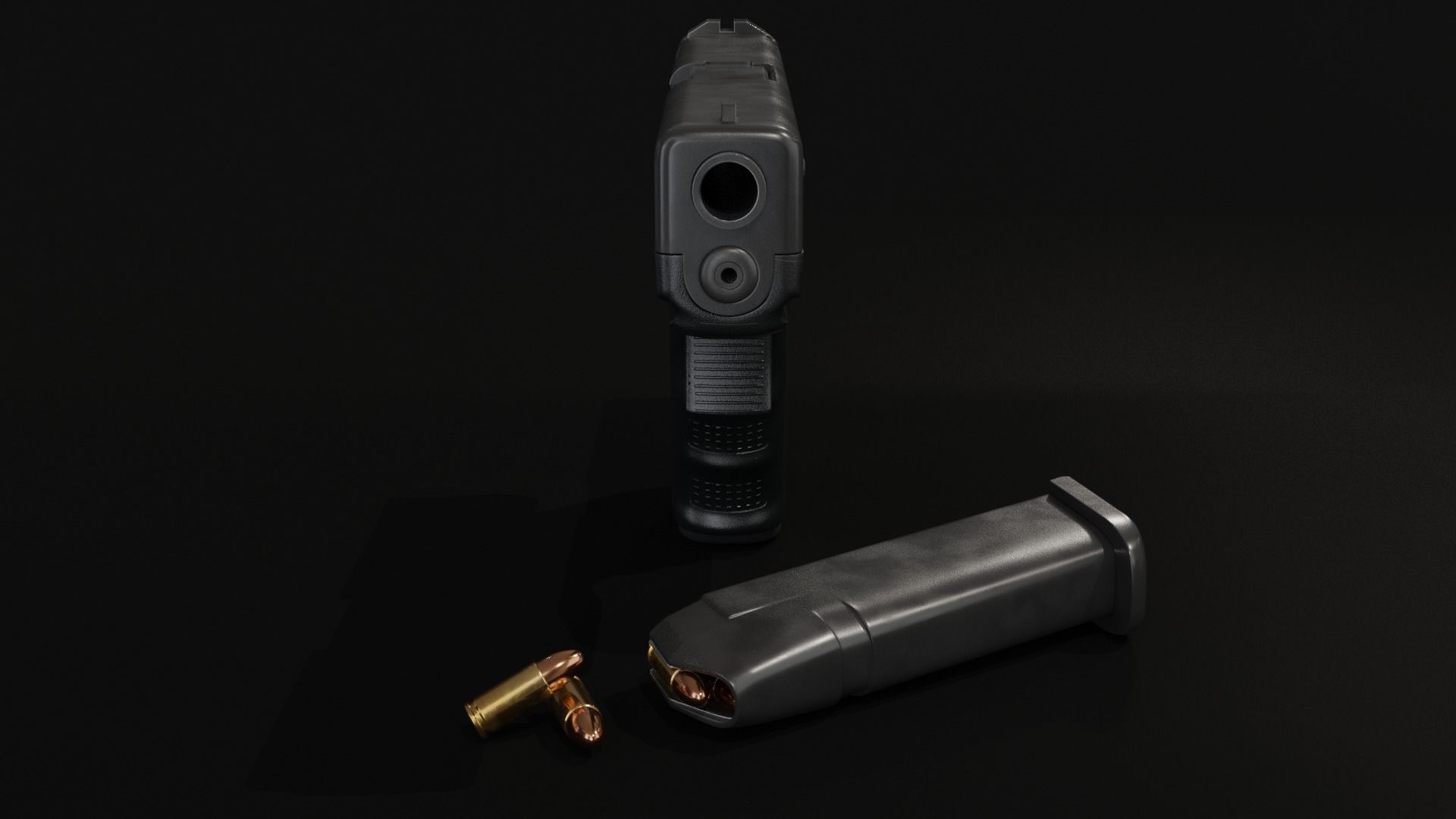 Glock 19 3D model_16