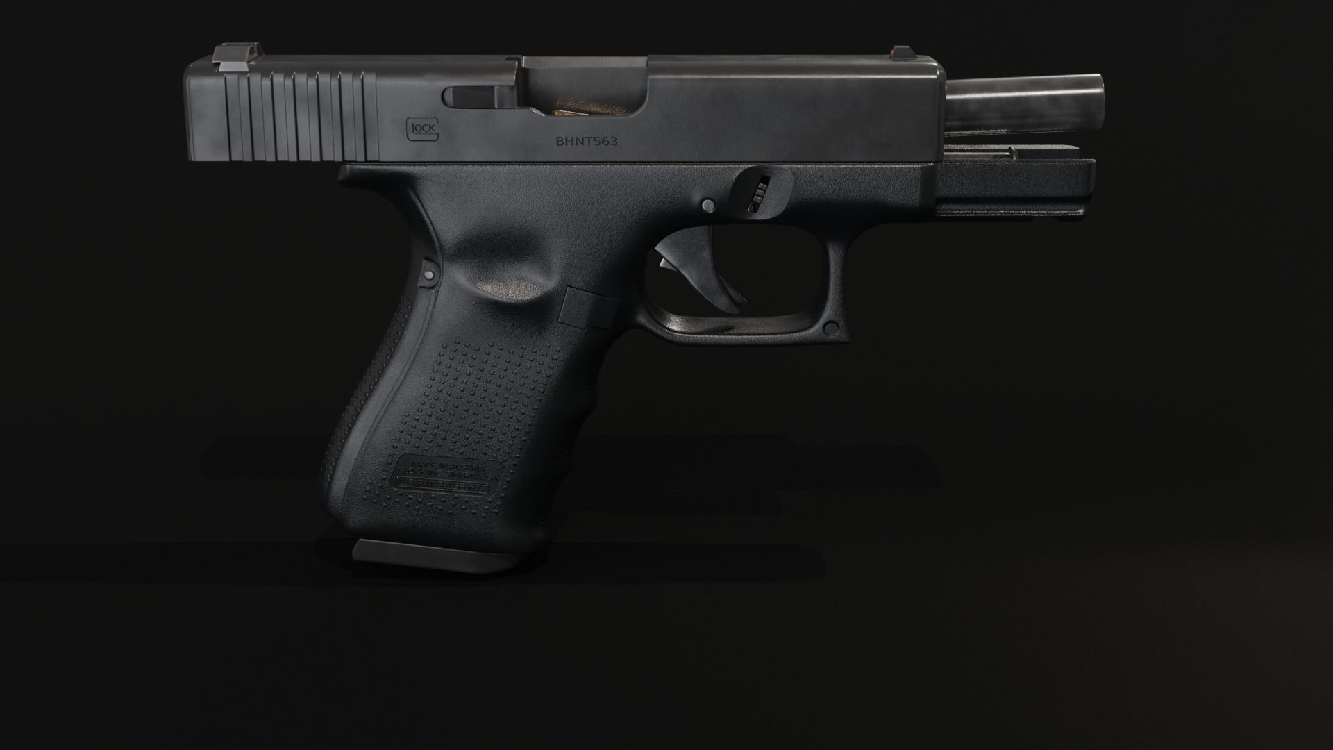 Glock 19 3D model_9