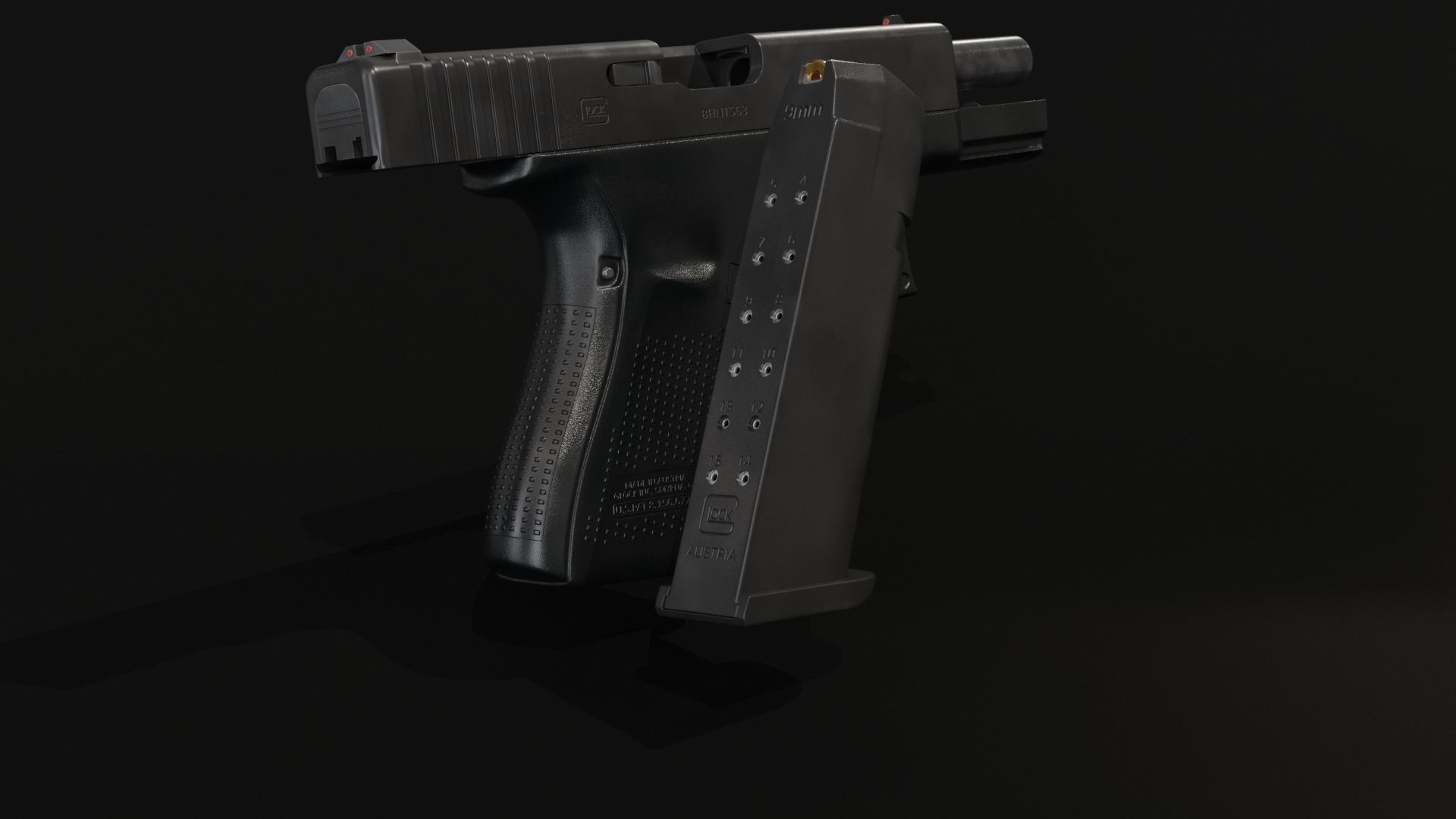 Glock 19 3D model_10