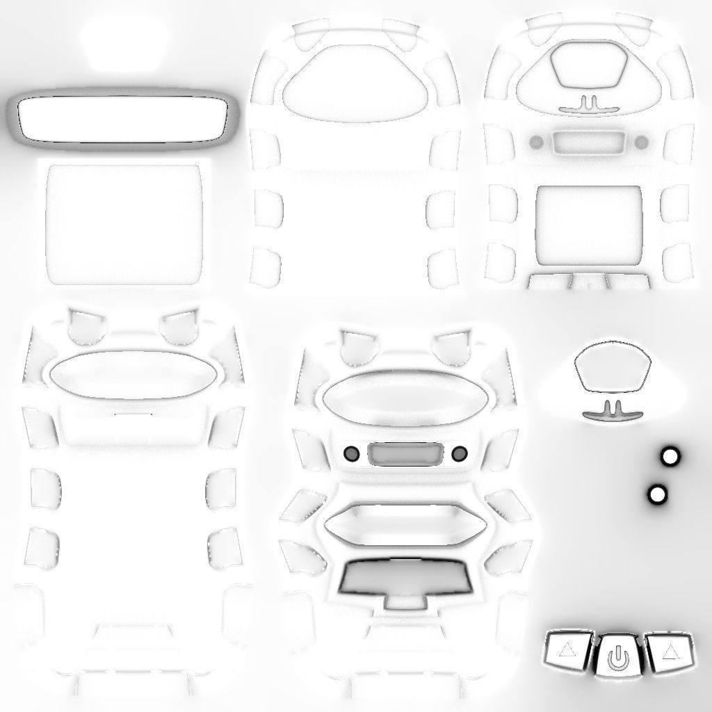 Product model device Meter industrial Low-poly 3D model_5