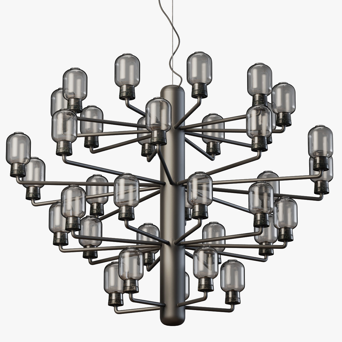 Normann copenhagen amp chandelier large-EU version 3D model_2