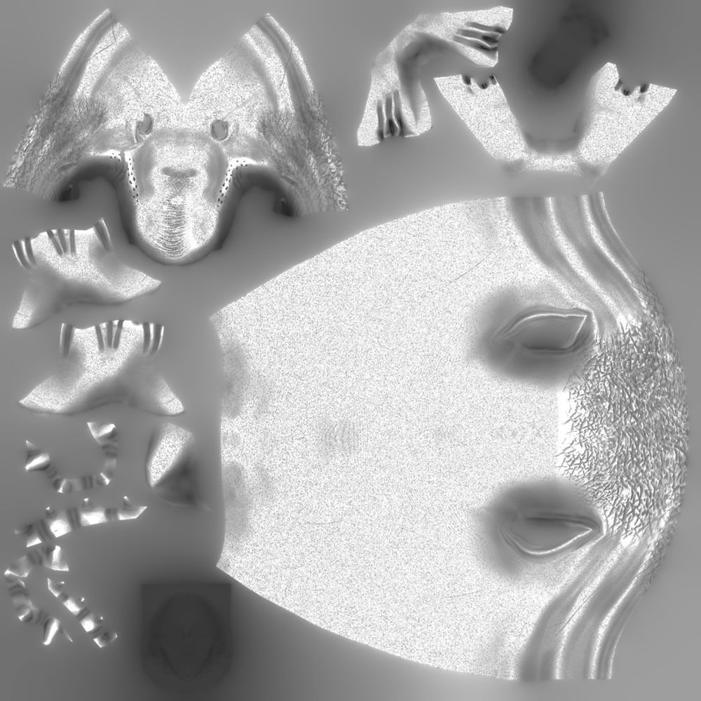 Elephant seal low poly Low-poly 3D model_10