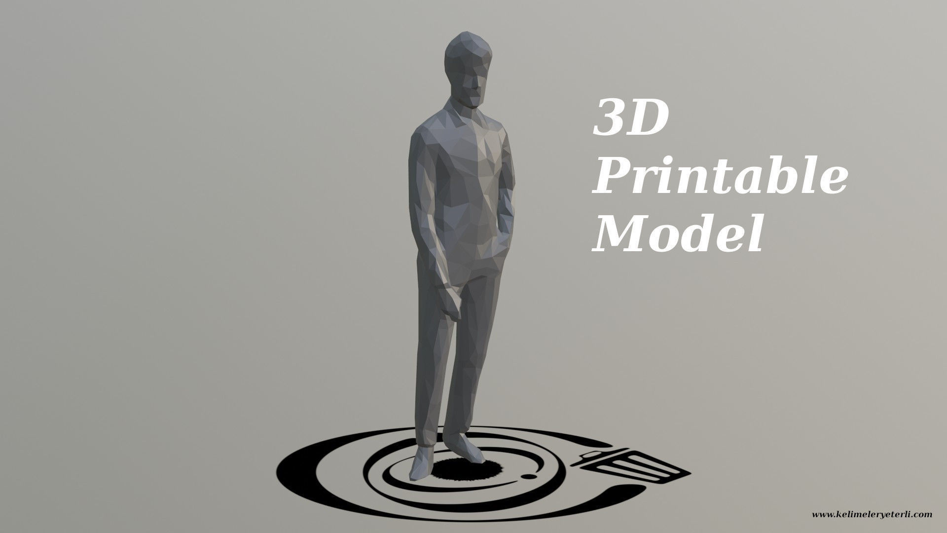 Human 015 LP R Low-poly 3D model_4