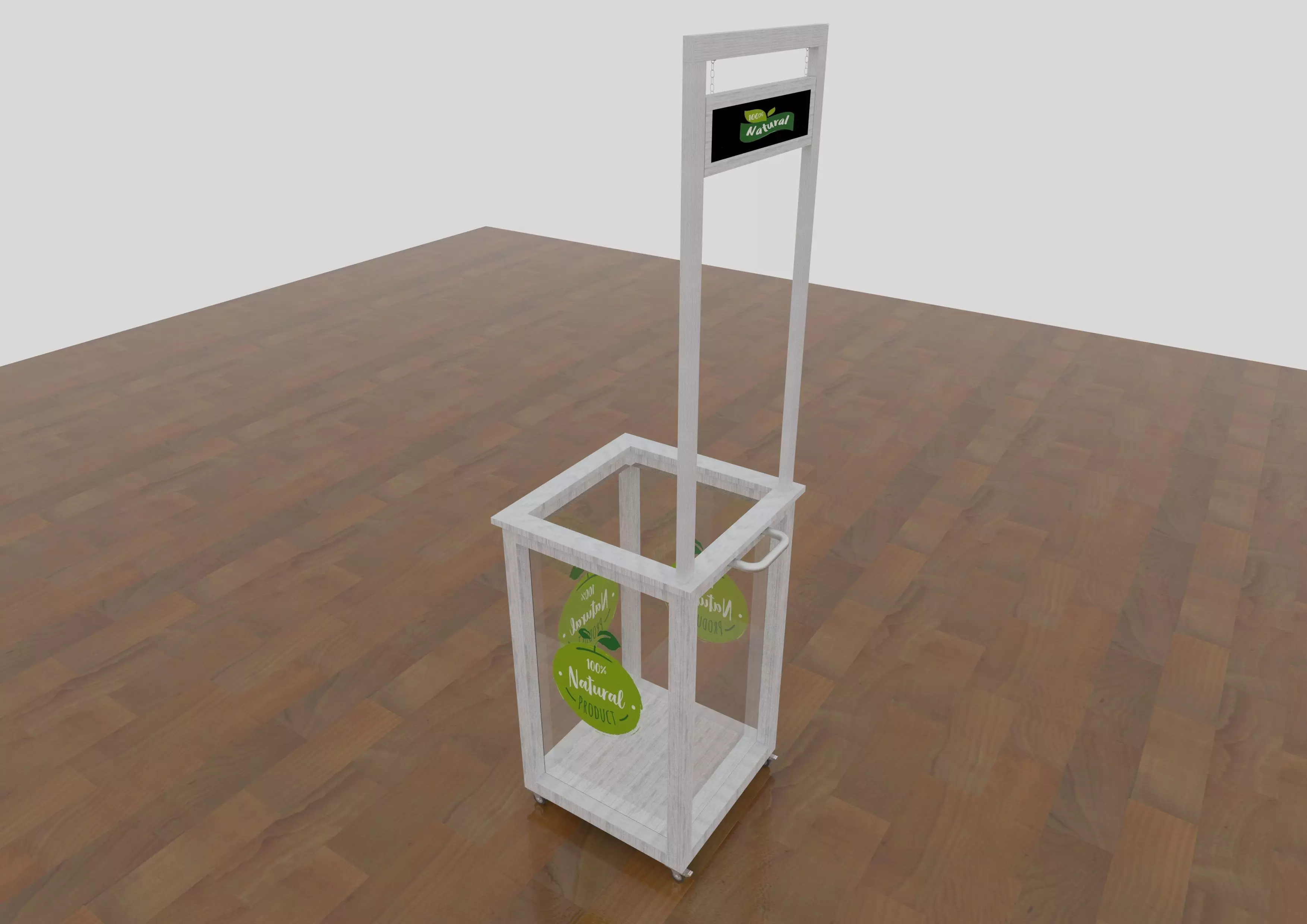 Product Sampling Bin 3D model