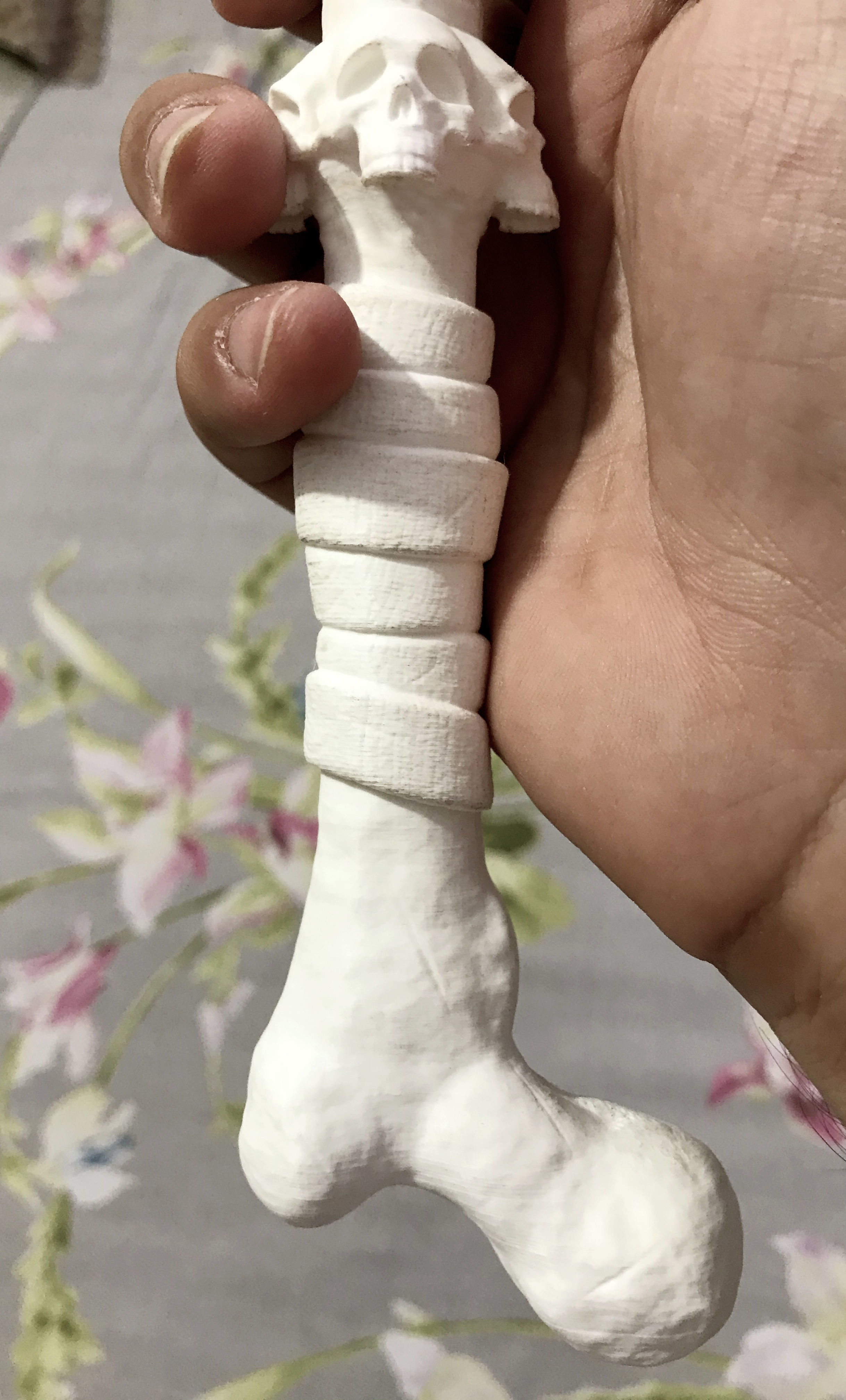 Ancient Bone Hammer Cosplay Free 3D print model_18