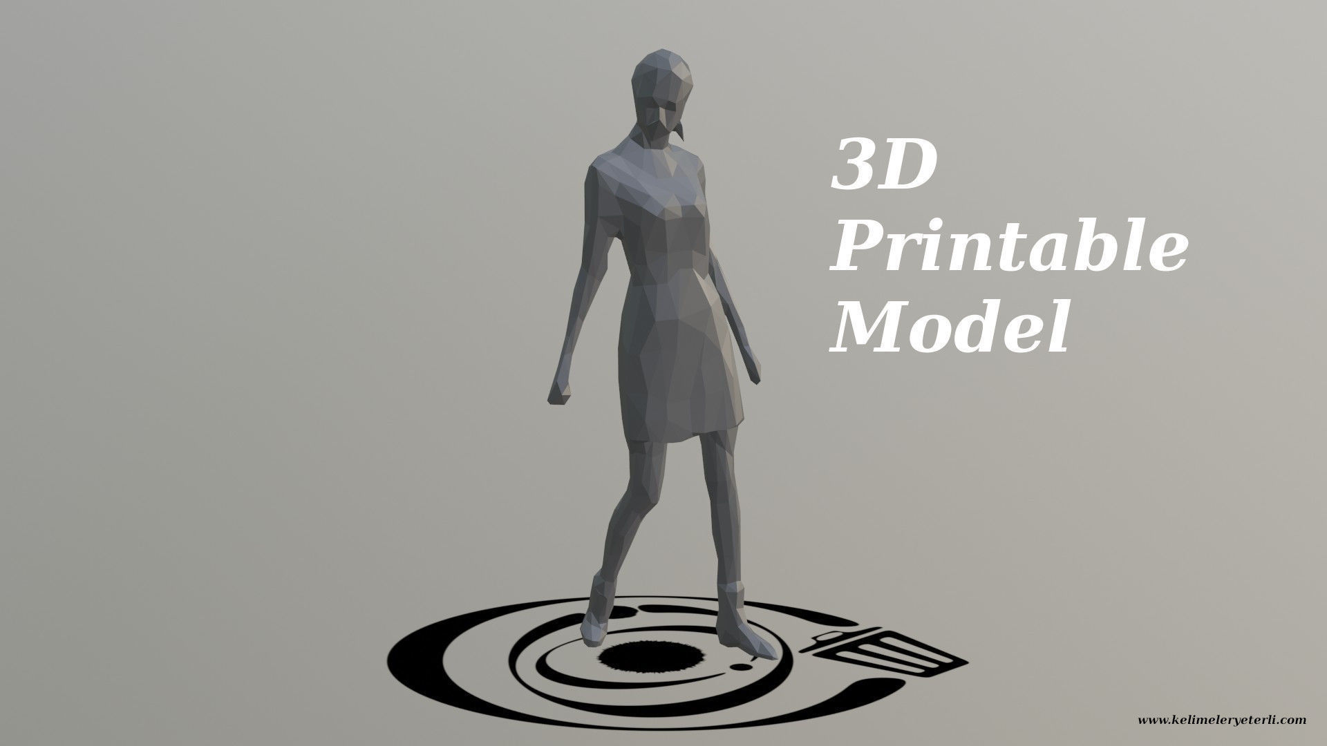 Human 017 LP R Low-poly 3D model_4