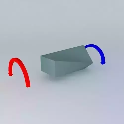 Torque two arrows Free 3D model