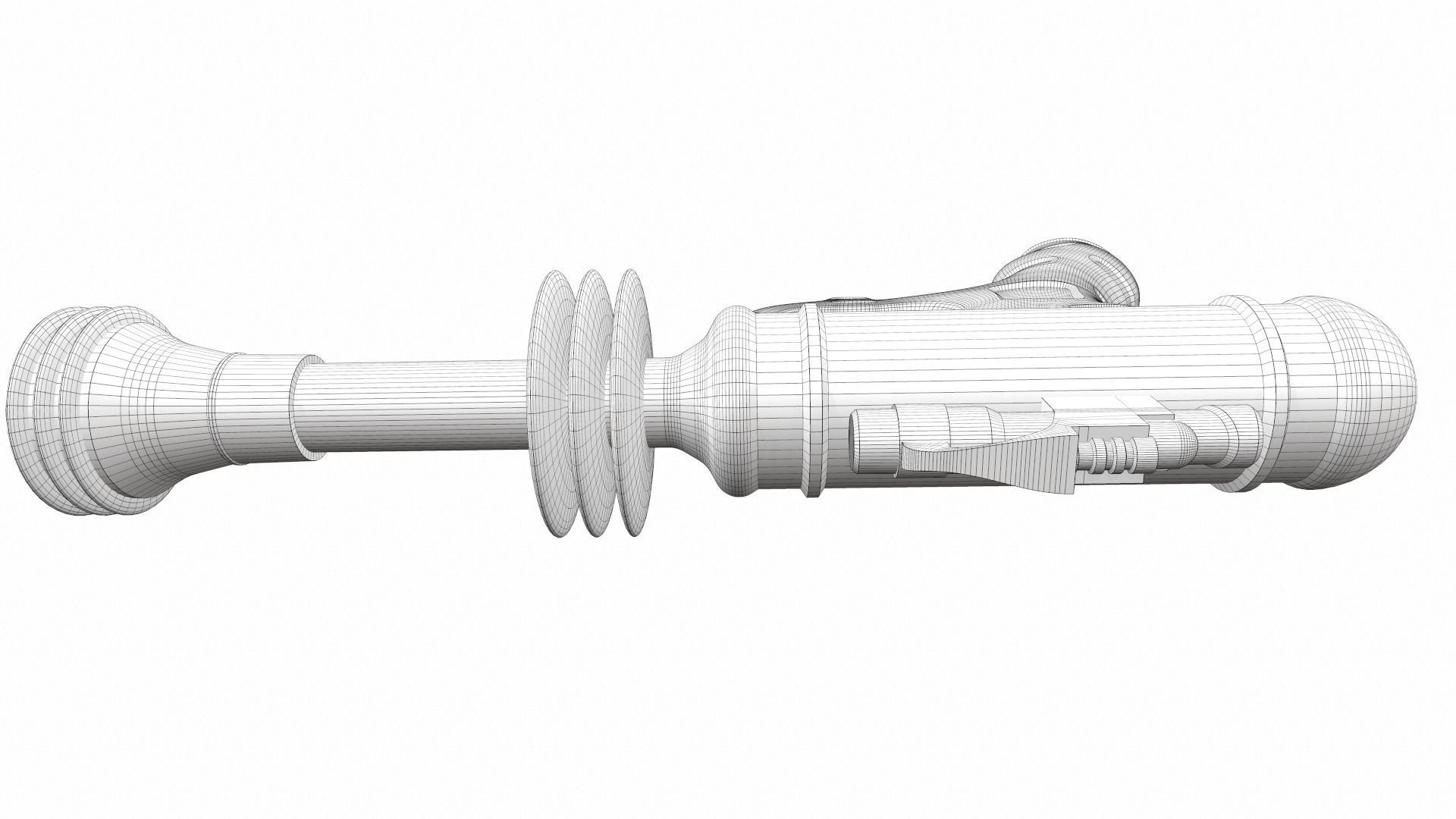 Tactical toy gun 1 3D model_8