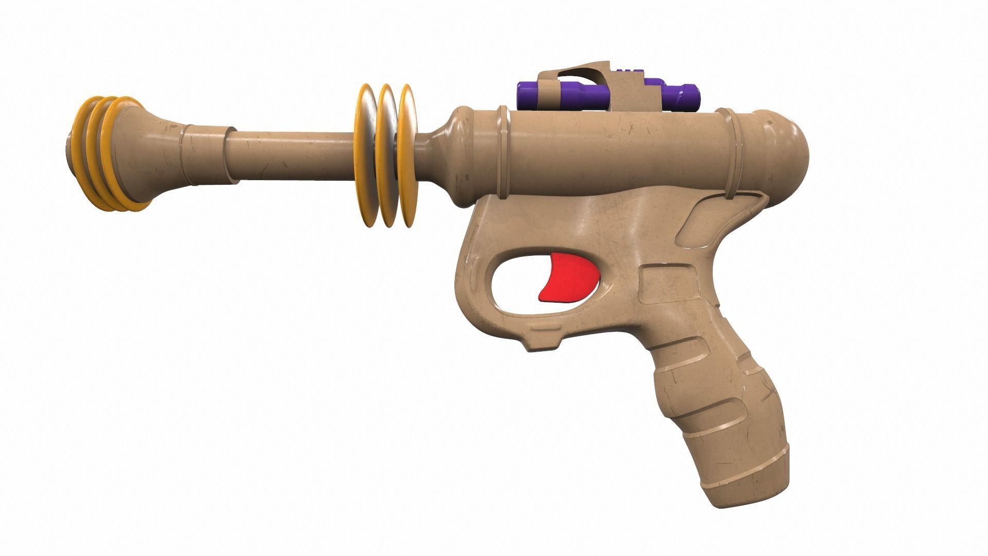 Tactical toy gun 1 3D model_1