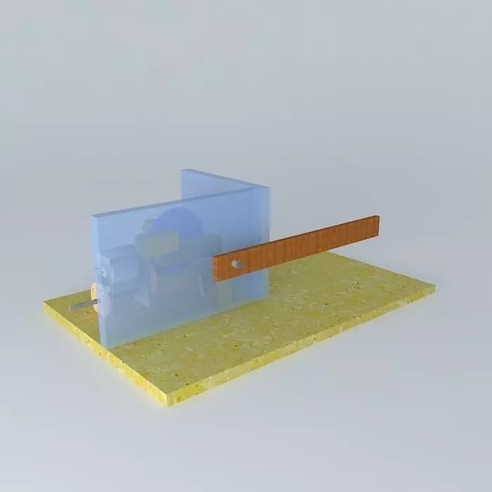 Parking barrier Free 3D model
