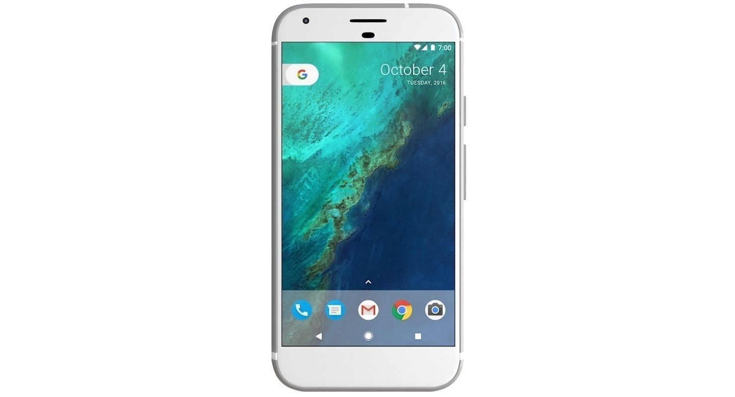 Google Pixel XL Very Silver 3D model_6