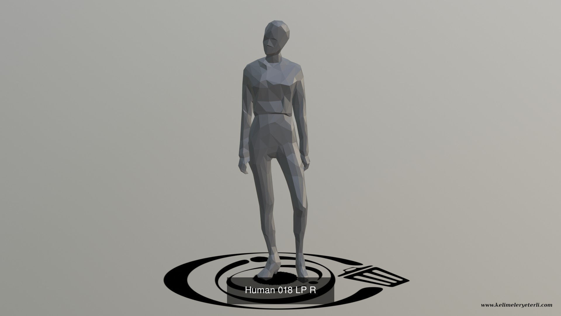 Low Poly People Pack 002 - 10 Pieces R 3D Model Collection_10