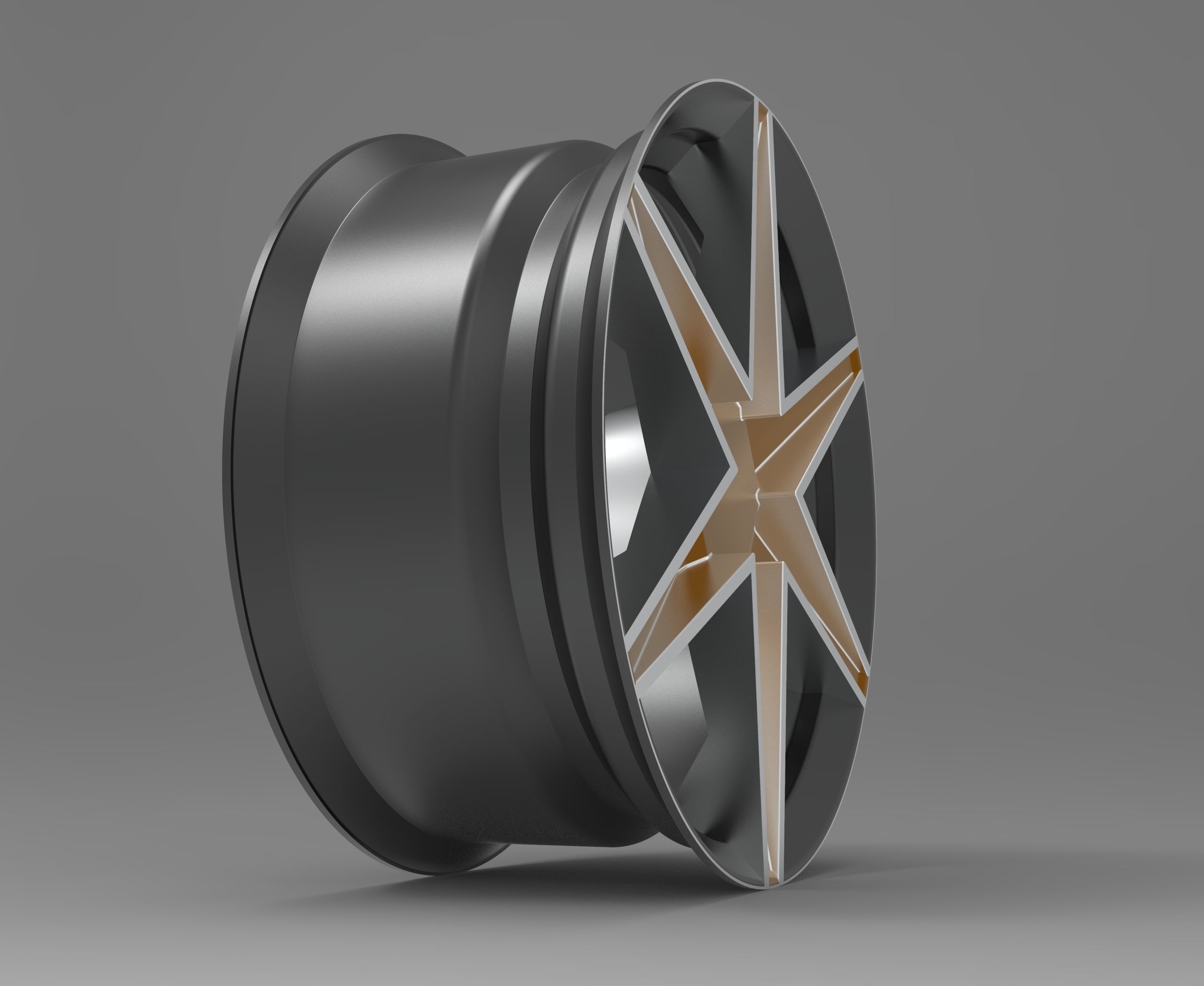 Car Rim 3D model_6