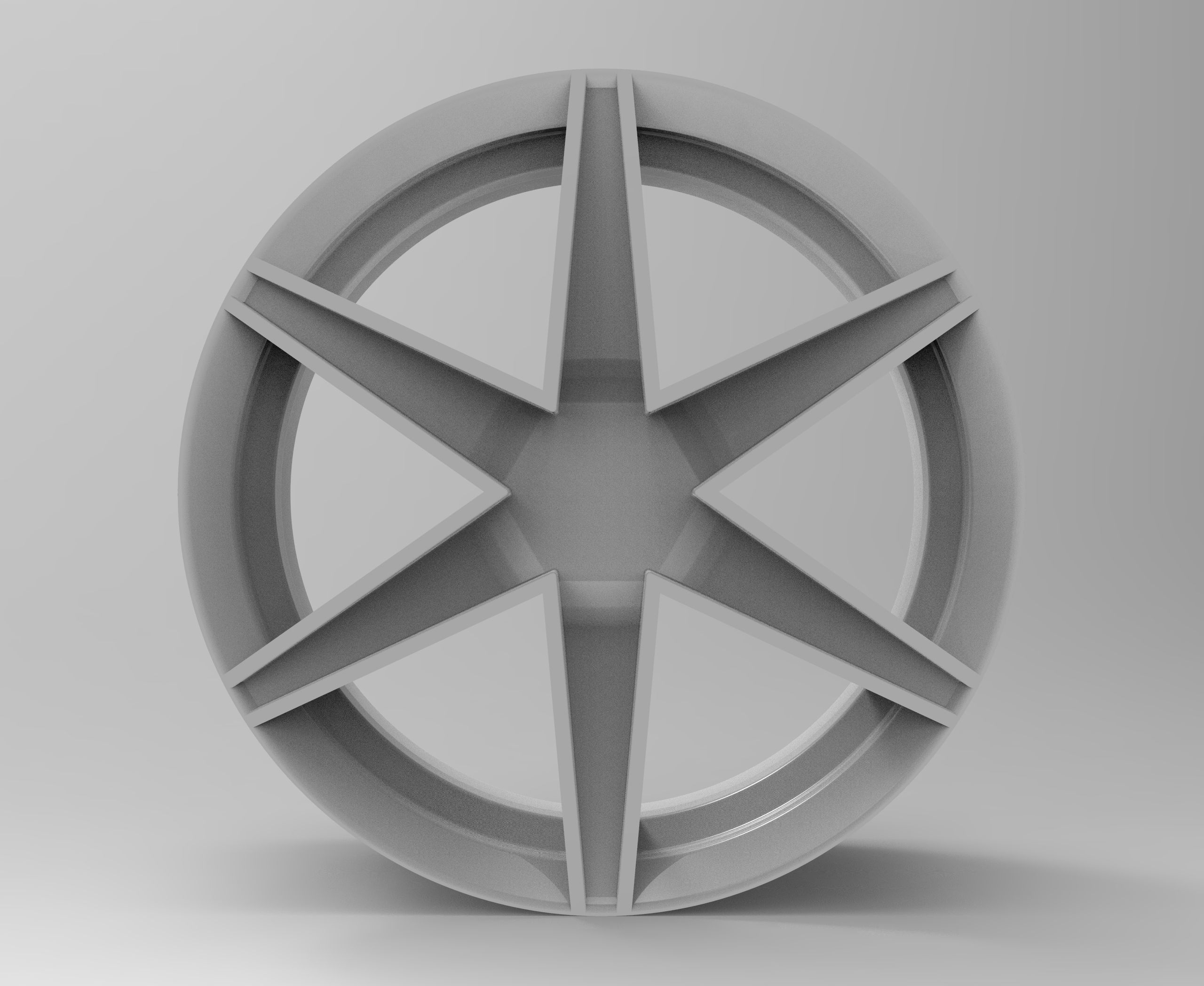 Car Rim 3D model_3