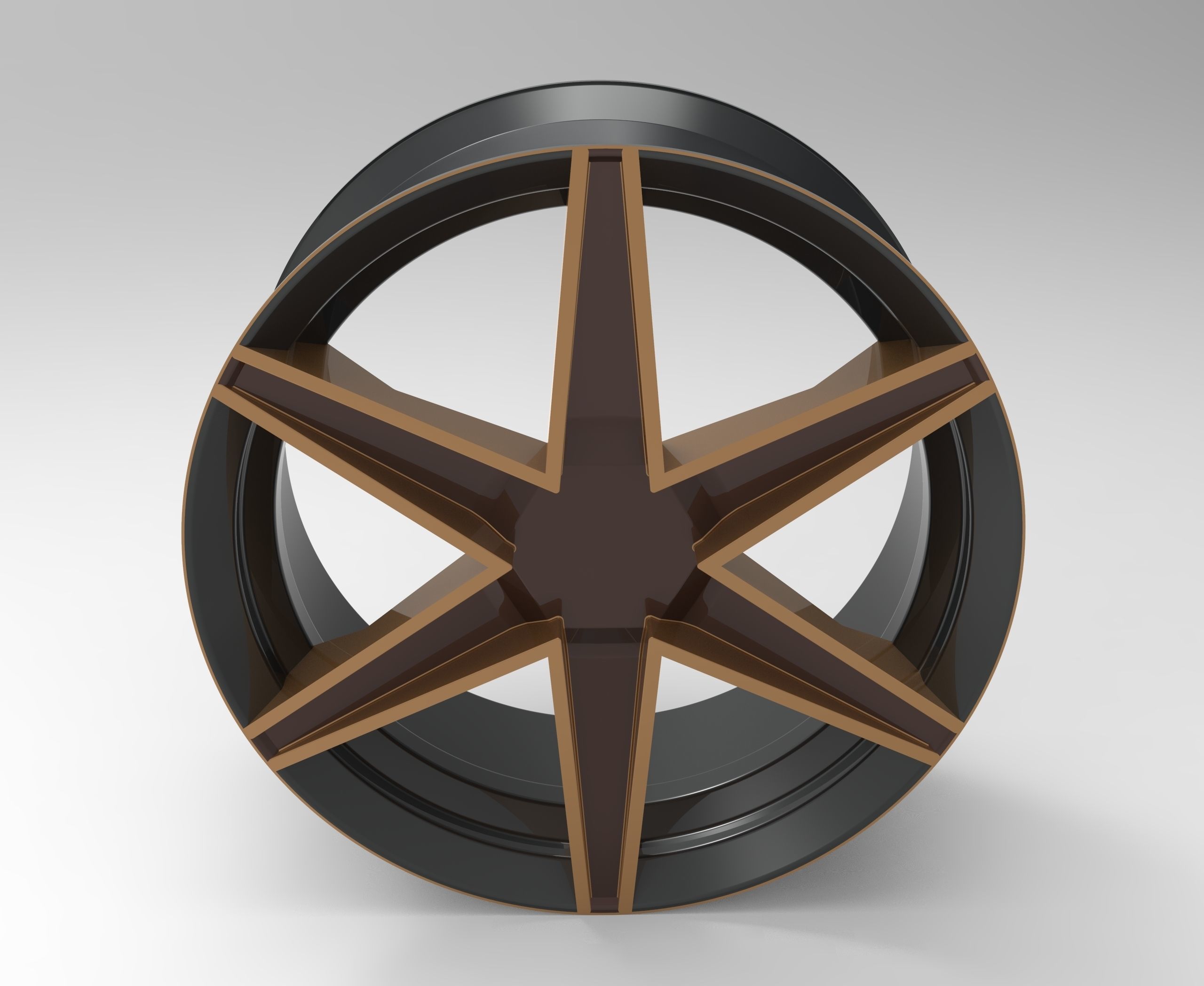 Car Rim 3D model_5