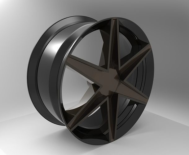 Car Rim 3D model