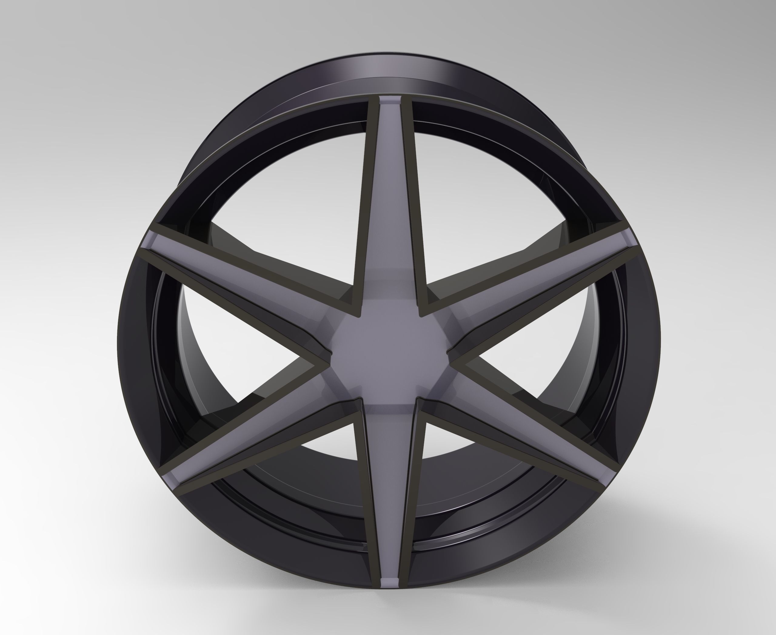 Car Rim 3D model_4