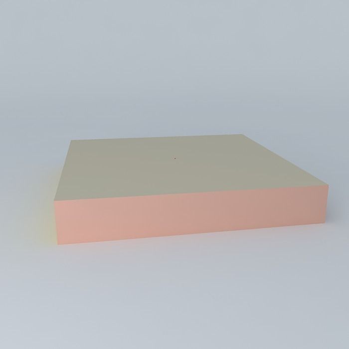 Car with recycled tin Free 3D model_2