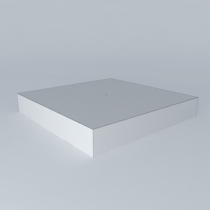 Car with recycled tin Free 3D model_3