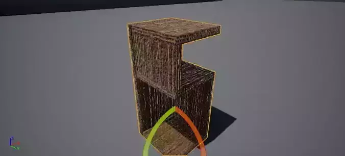 NightStand dark walnut